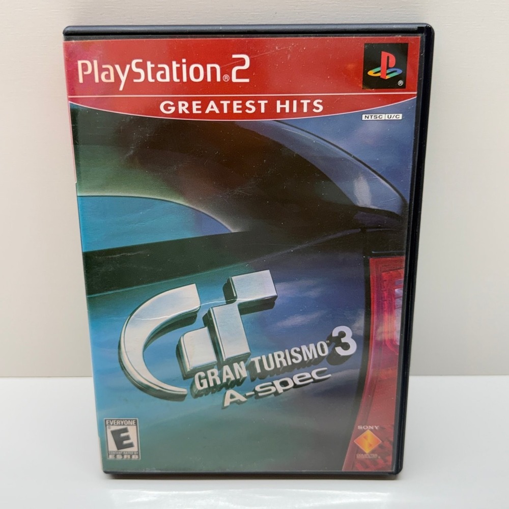 Gran Turismo 3 A-spec Greatest Hits PS2 Racing Simulation CIB SCUS-97102